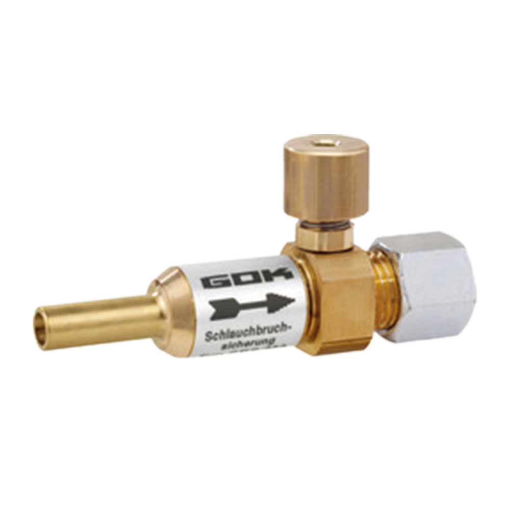 Schlauchbruchsicherung SBS Mitteldruck 1.400 mbar 1 kg/h