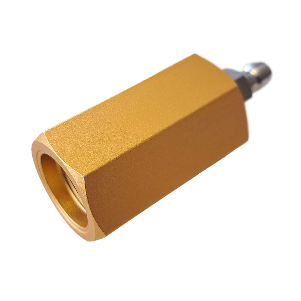 DELETE CO2-Adapter mit Stecknippel für Hochdruckschlauch