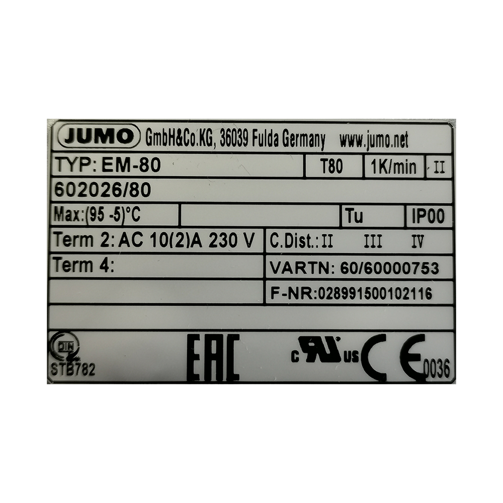DELETE Sicherheitsthermostat 230V EMf-80 (STB)