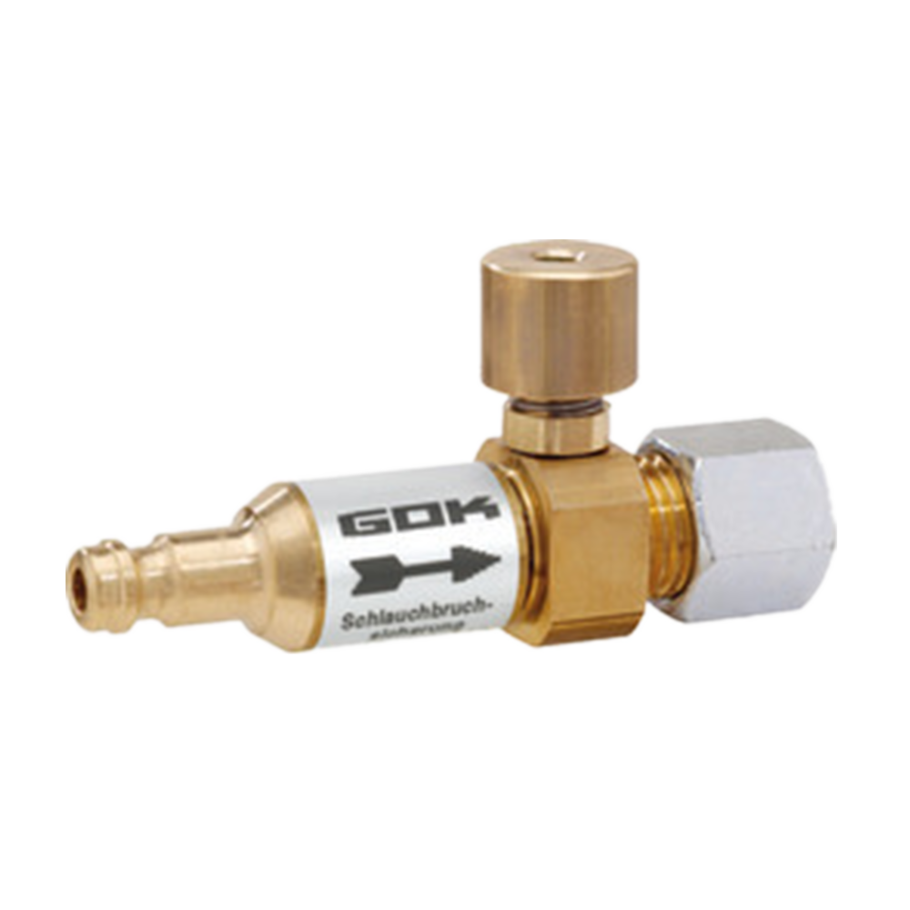 Schlauchbruchsicherung SBS Mitteldruck 1.400 mbar 1,2 kg/h