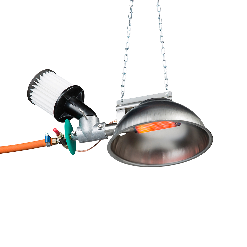 Gas-Heizstrahler / 1.000 Watt / M2