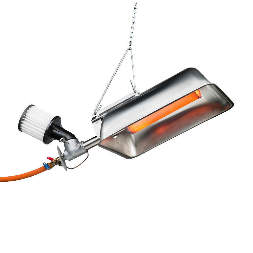 Gas-Heizstrahler / 5.000 Watt / M8