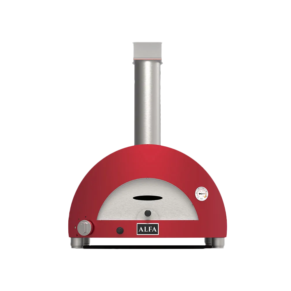 Moderno - 1 Pizze - Antique Red - Holz