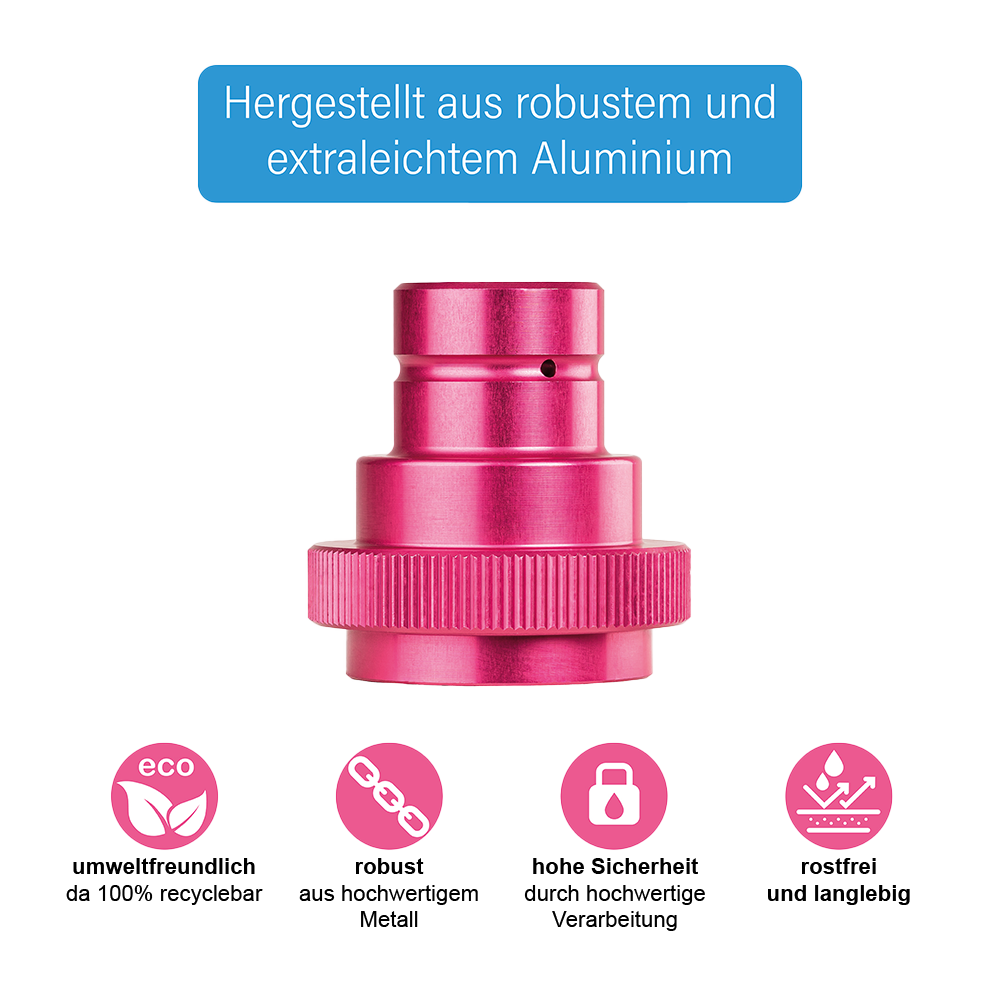 DELETE CO2-Druckminderer Premium 7 bar