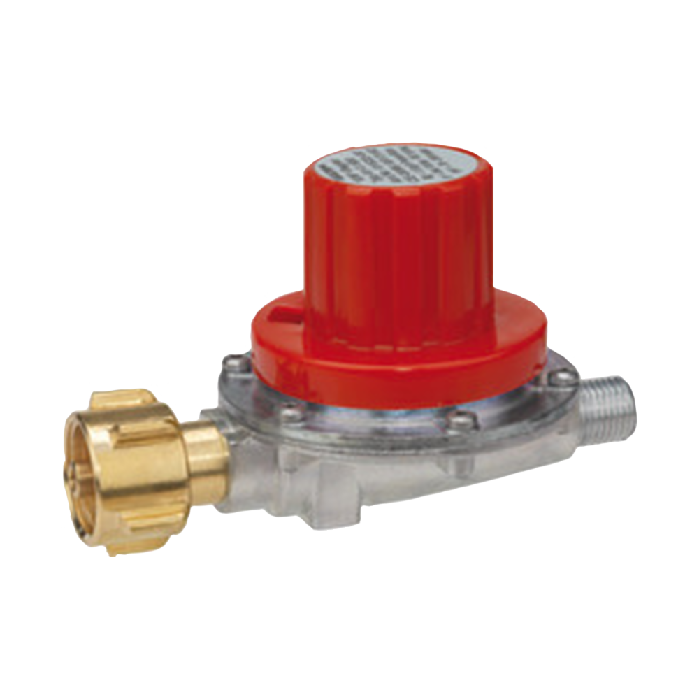 Elfstufenregler 25 - 50 mbar - 1 kg/h - Komb.A x G 1/4" LH-KN