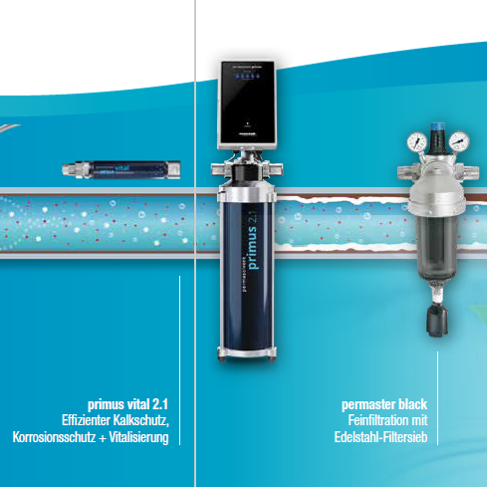 Hauswasser Komplettschutz permaster primus vital SET