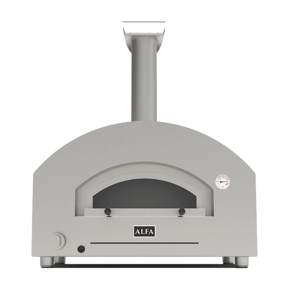 Futuro - 4 Pizze - Silver Black - Hybrid (Gas)