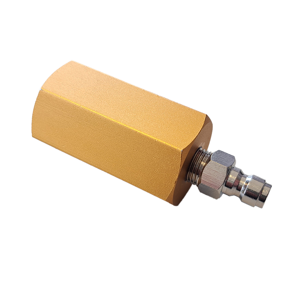 DELETE CO2-Adapter mit Stecknippel für Hochdruckschlauch