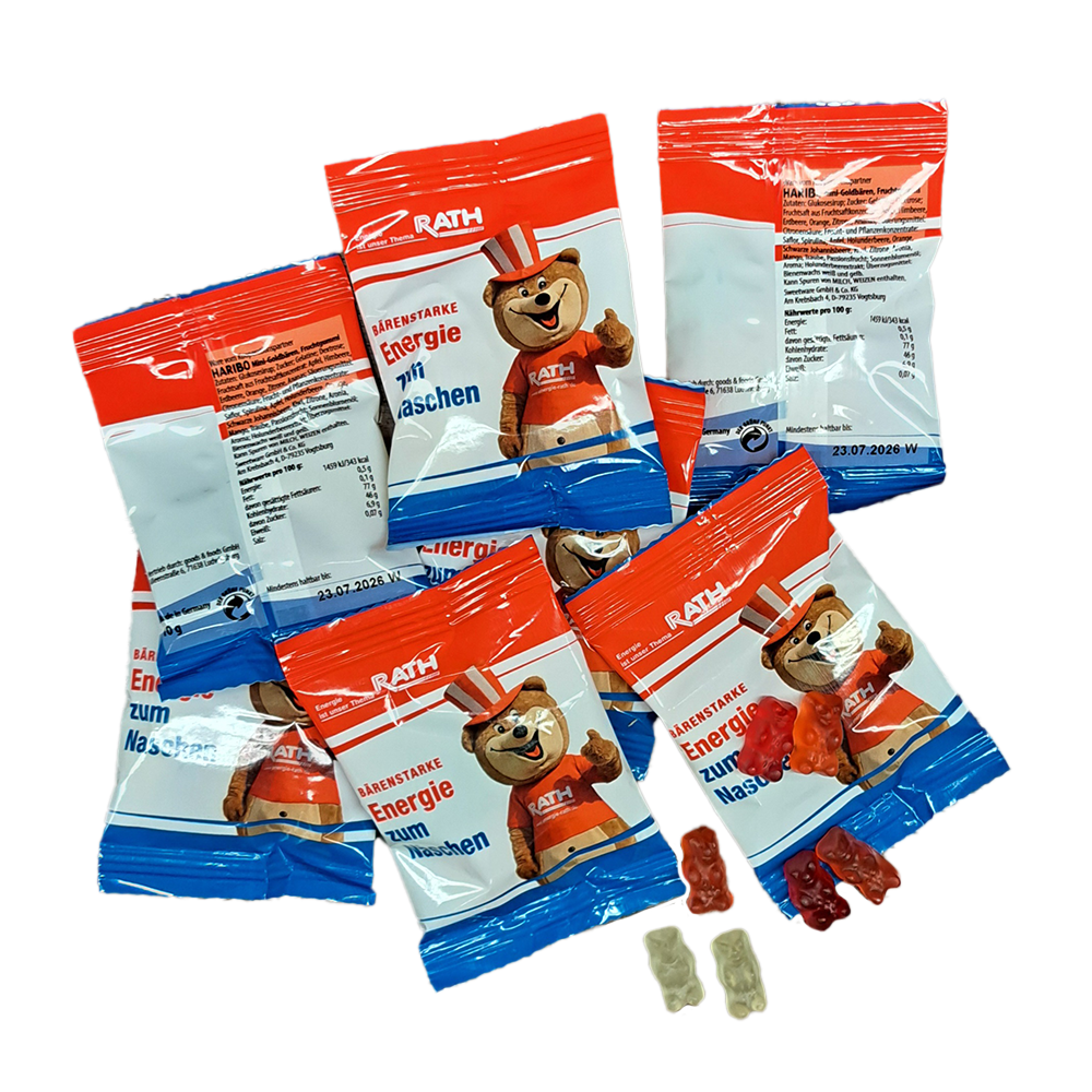 RATH Mini-Goldbären  -  Tüte 10 g